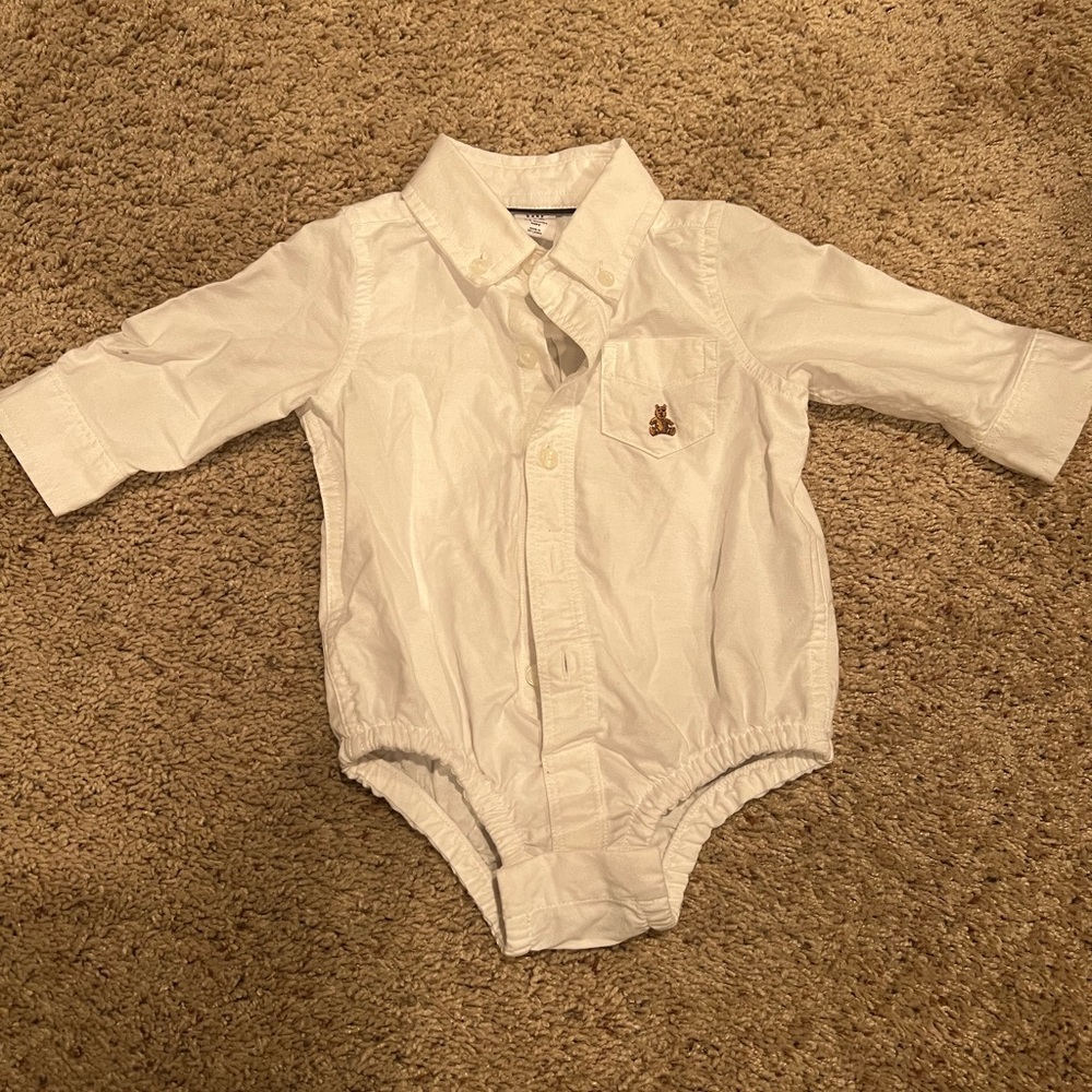 Gap Collared Shirt 3-6 months